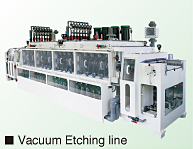 Vacuum Etching line