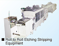 Roll to Roll Etching Stripping Equipment