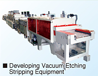 Developing Vacuum Etching Stripping Equipment