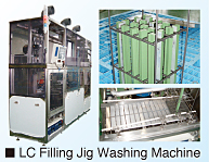 LC Filling Jig Washing Machine