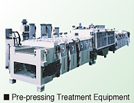 Pre-pressing Treatment Equipment